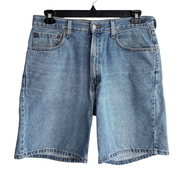 Levi's 550 Relaxed Fit Men's Size 34 Jean Shorts Classic Cotton Red Tag Rugged - Picture 1 of 16